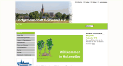 Desktop Screenshot of holzweiler.com